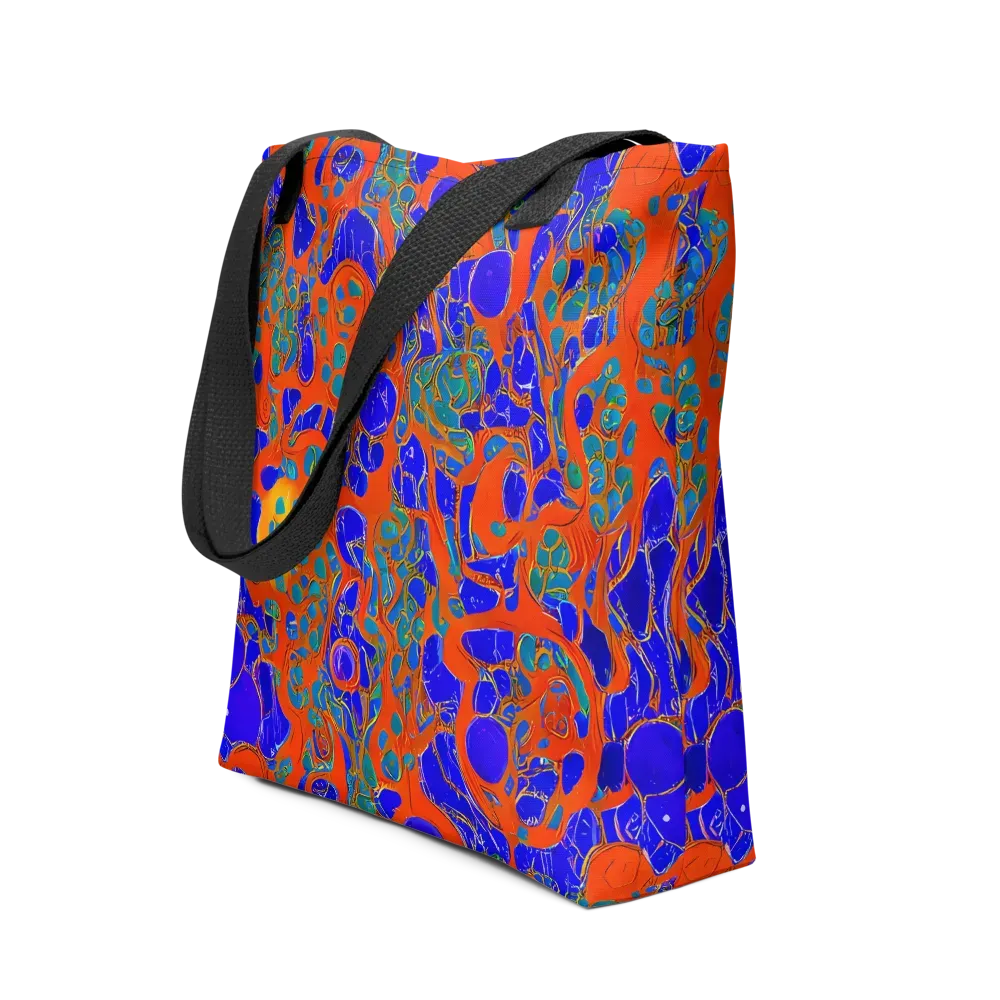 Burning Mosaic on Tote Bag — Front