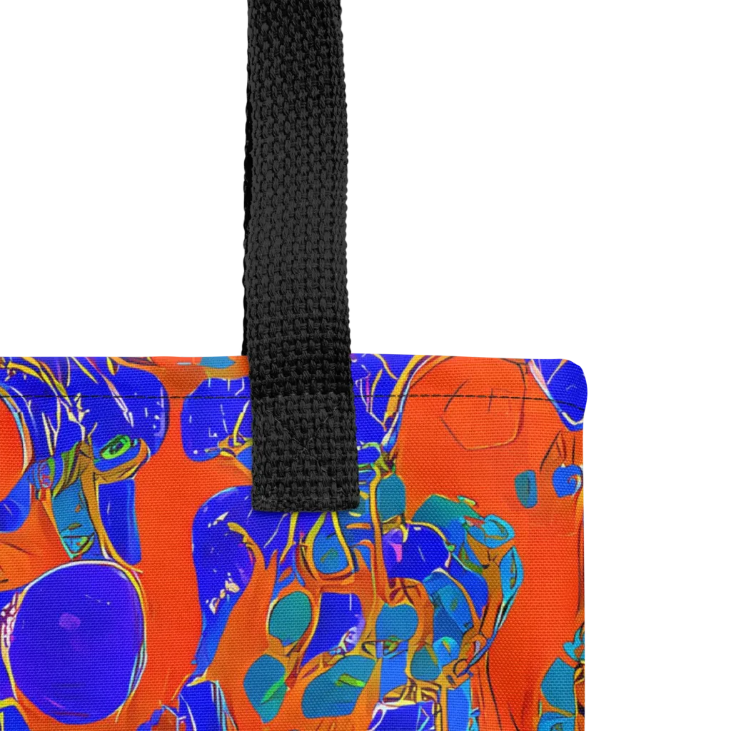 Burning Mosaic on Tote Bag — Product details