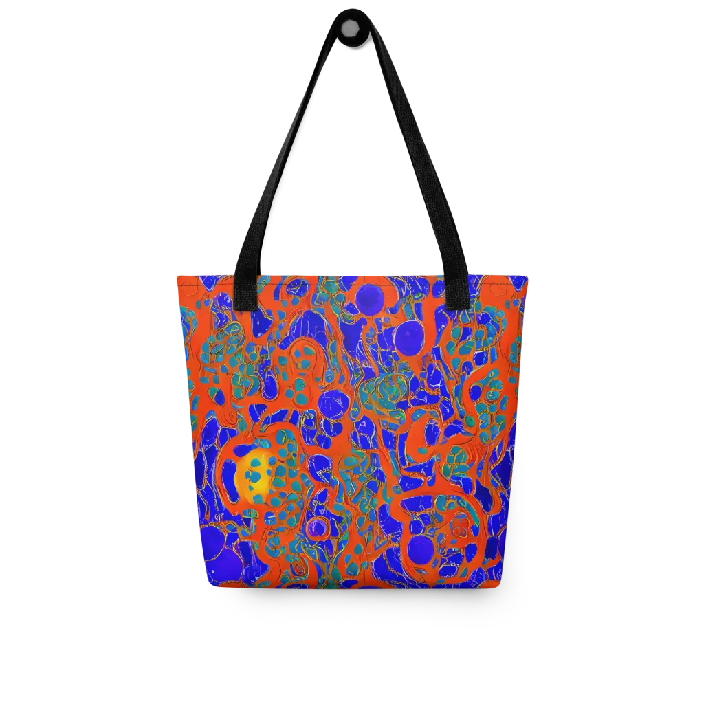 Burning Mosaic on Tote Bag — Front