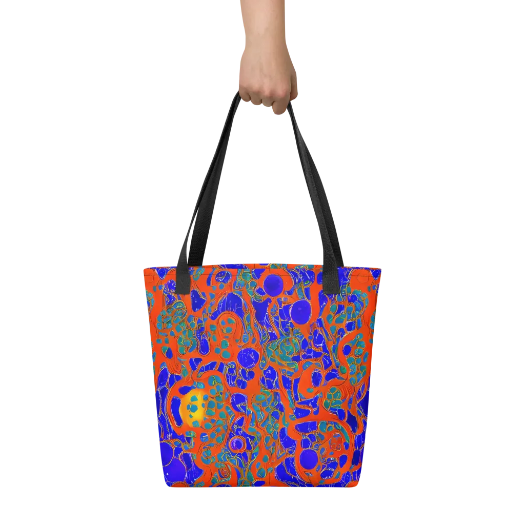 Burning Mosaic on Tote Bag — Front