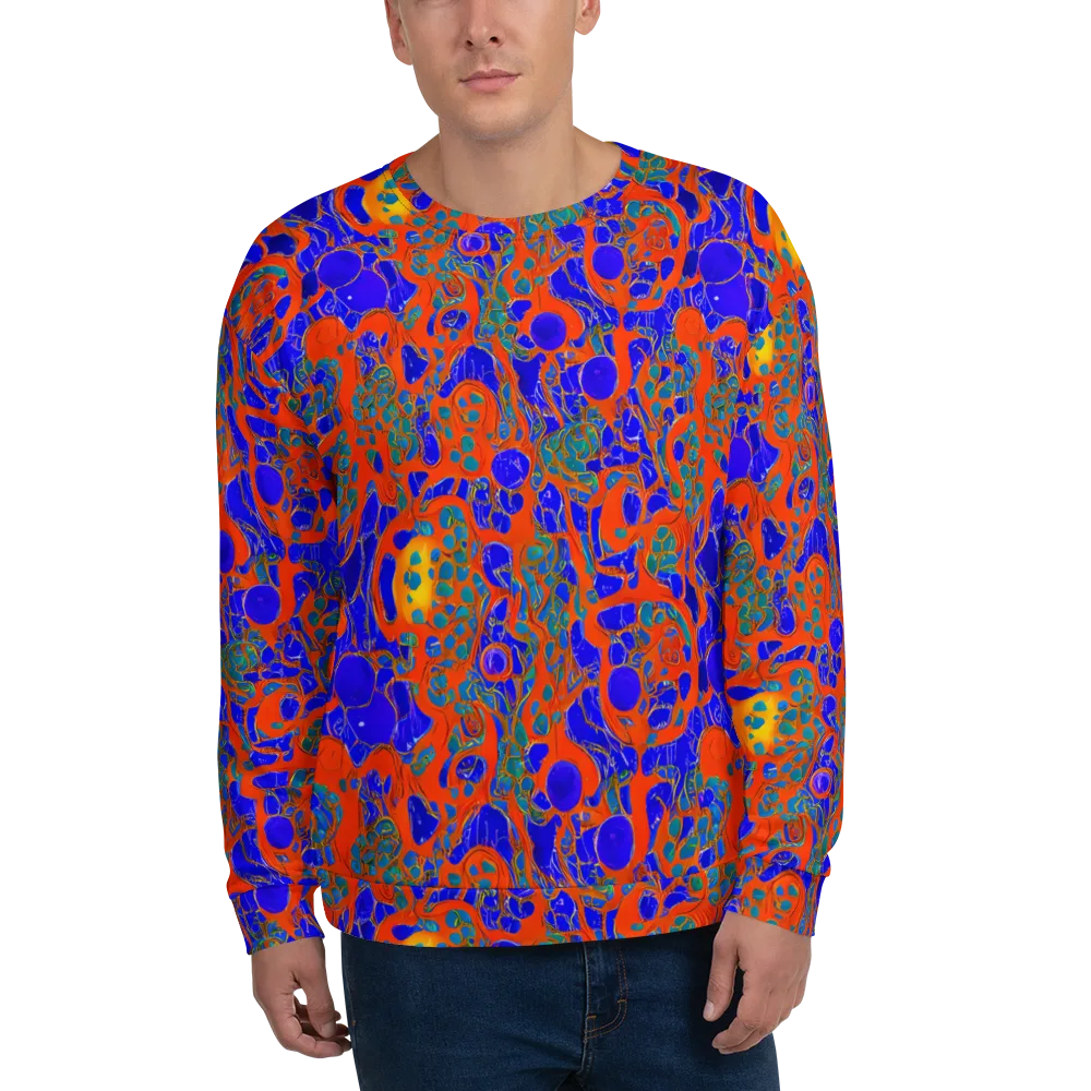 Burning Mosaic on Sweatshirt — Front