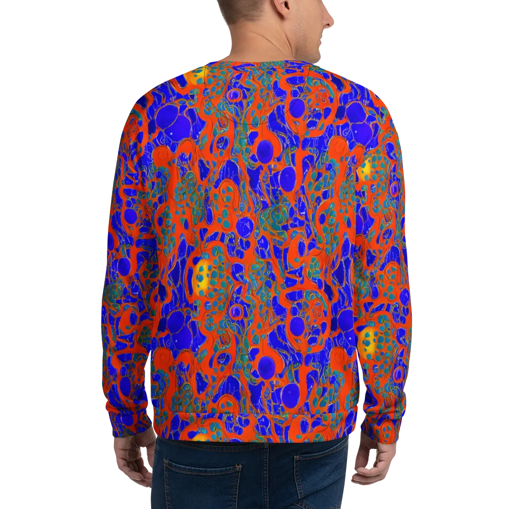 Burning Mosaic on Sweatshirt — Back