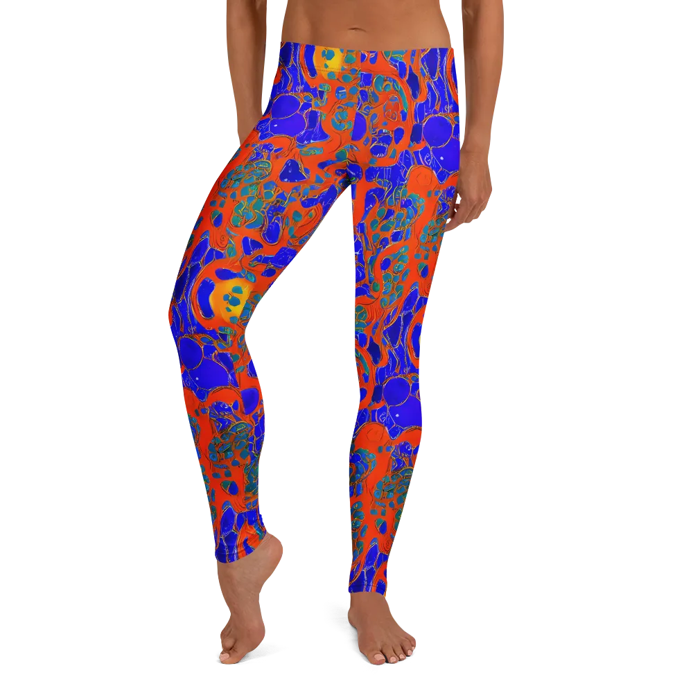 Burning Mosaic on Leggings — Front