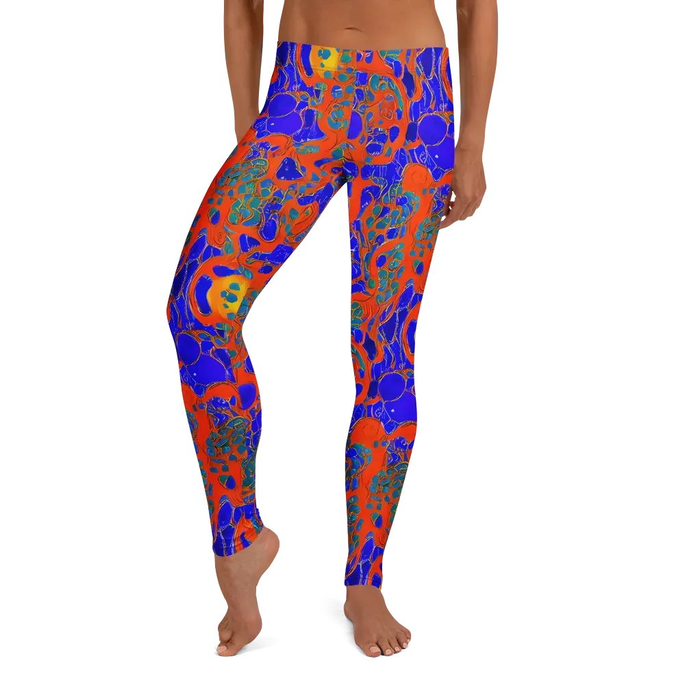 Burning Mosaic on Leggings — Front