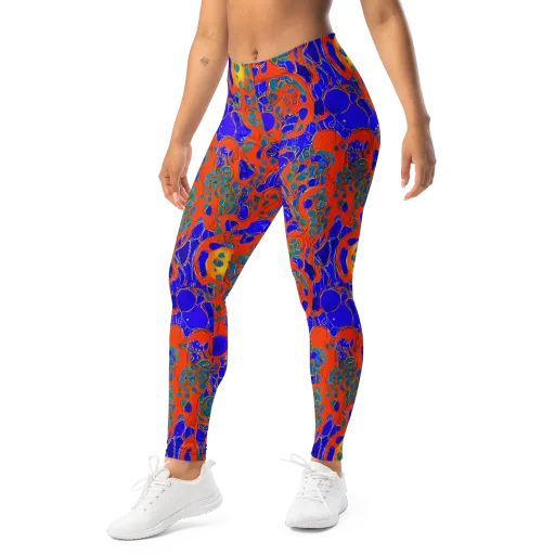 Burning Mosaic on a Leggings