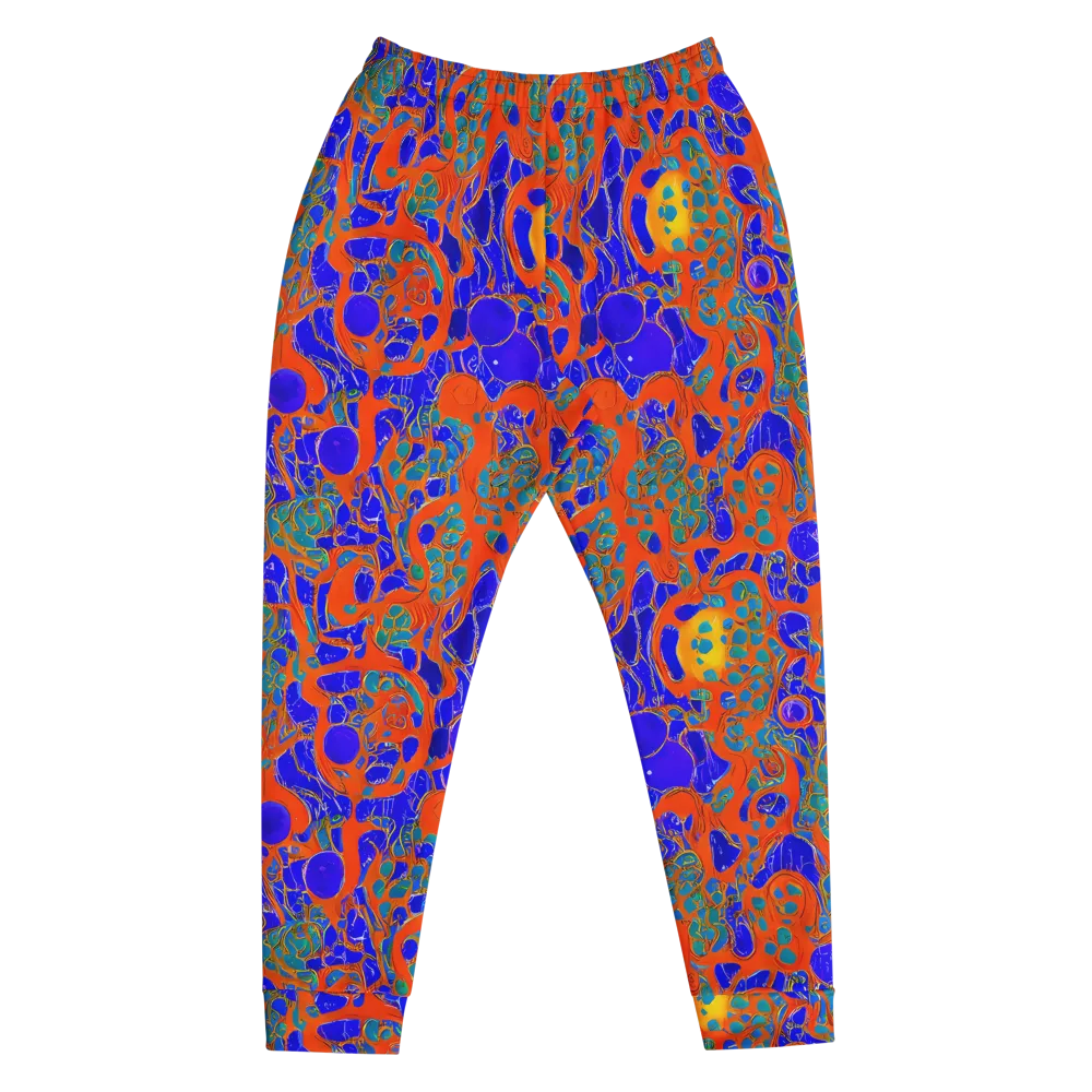 Burning Mosaic on Men's Joggers — Front