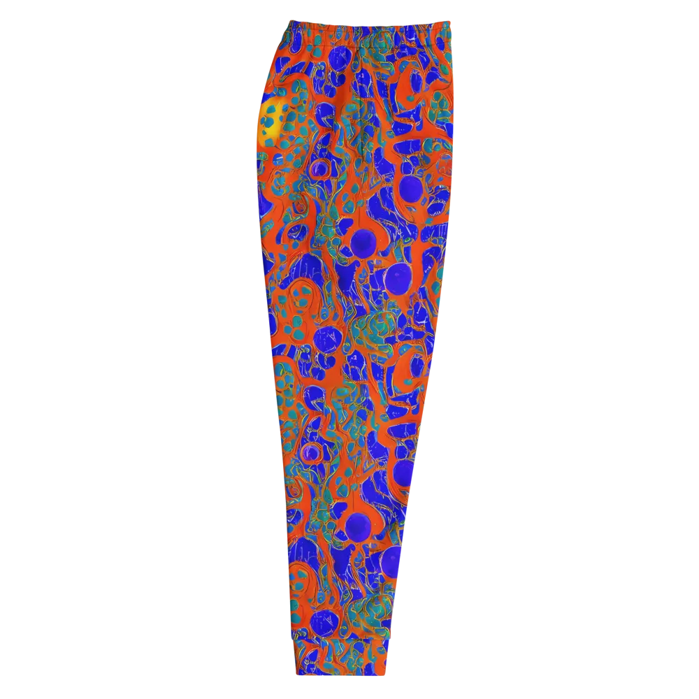 Burning Mosaic on Men's Joggers — Right