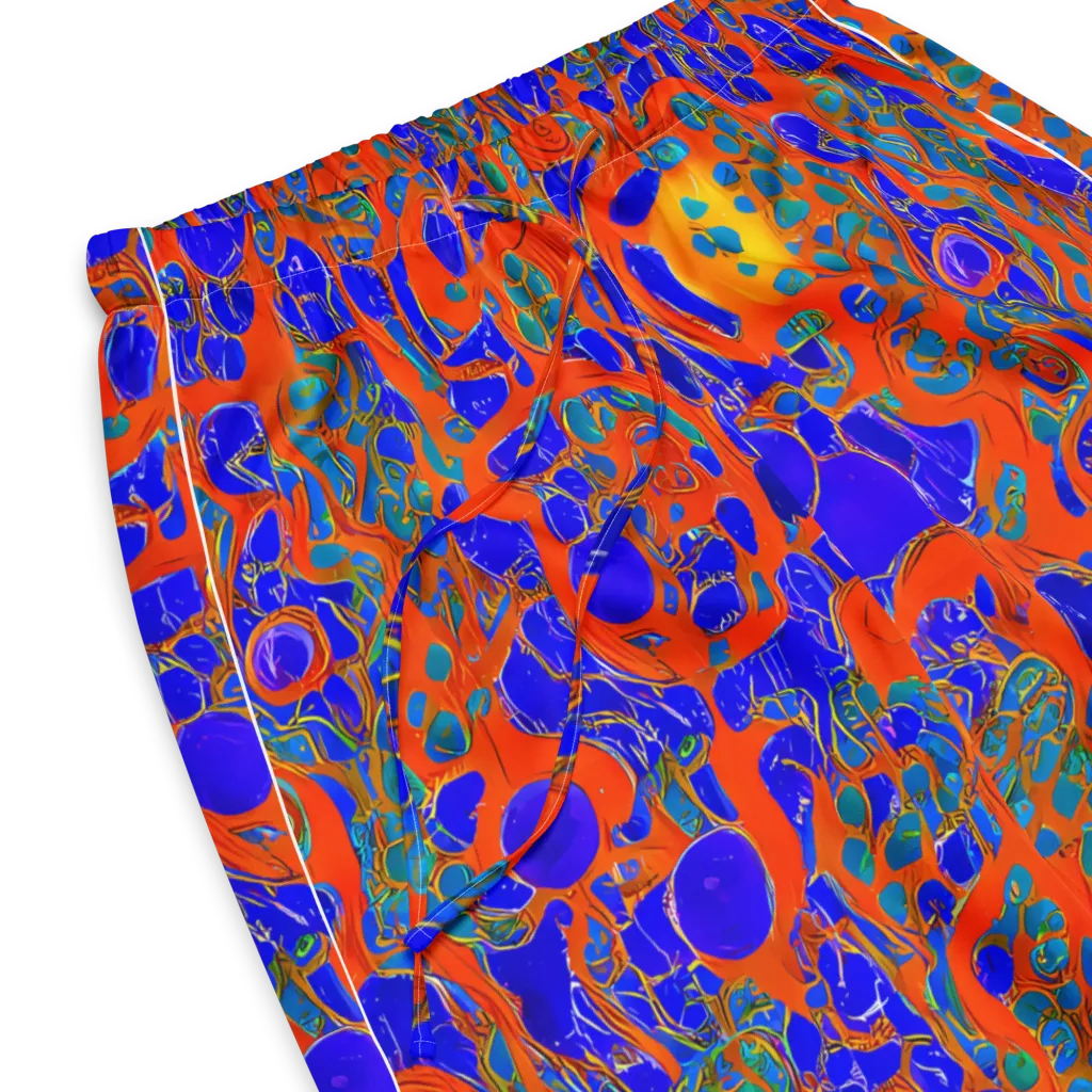 Burning Mosaic on Women's Pajama Pants — Product details