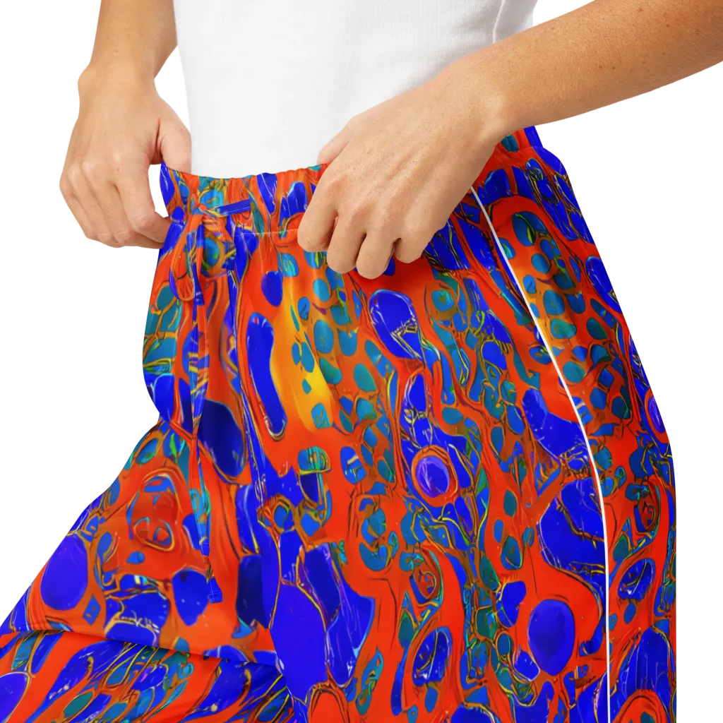 Burning Mosaic on Women's Pajama Pants — Product details