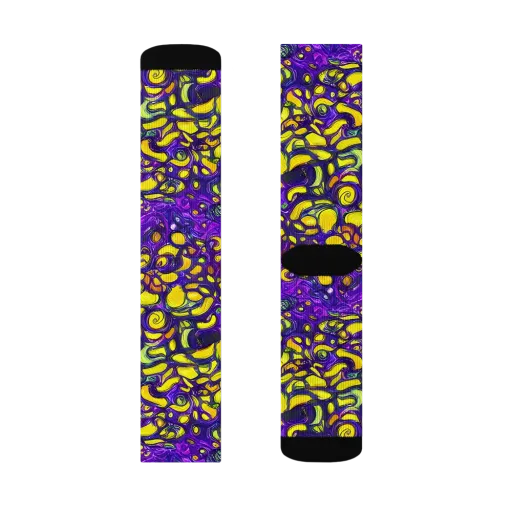 Lemon Labyrinth on a Socks