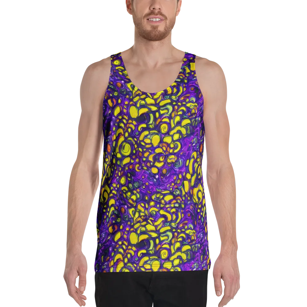 Lemon Labyrinth on Men's Tank Top — Front