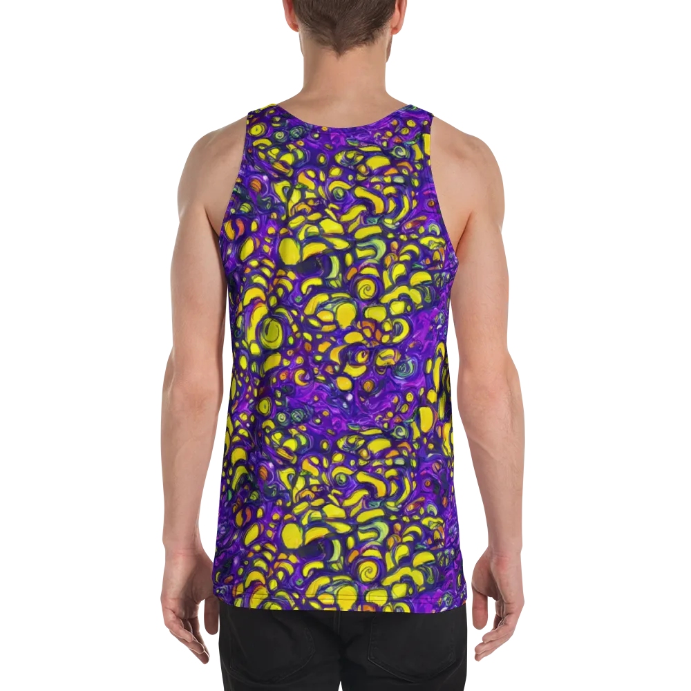 Lemon Labyrinth on Men's Tank Top — Back
