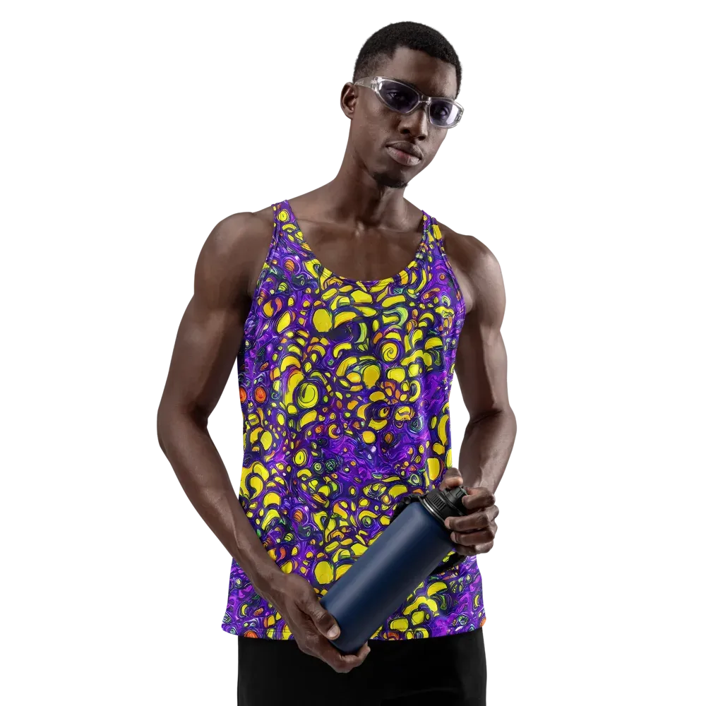 Lemon Labyrinth on Men's Tank Top — Front