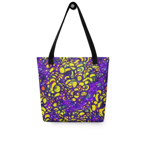 Lemon Labyrinth on a Tote Bag