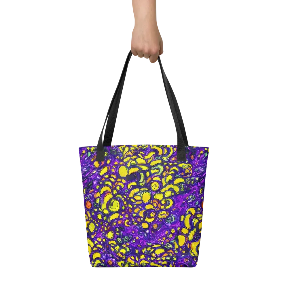 Lemon Labyrinth on Tote Bag — Front