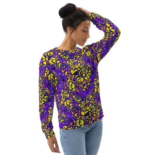 Lemon Labyrinth on a Sweatshirt