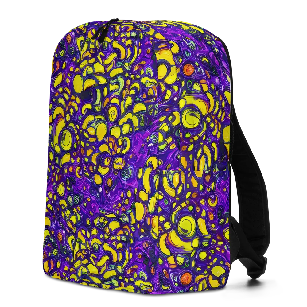 Lemon Labyrinth on Minimalist Backpack — Left