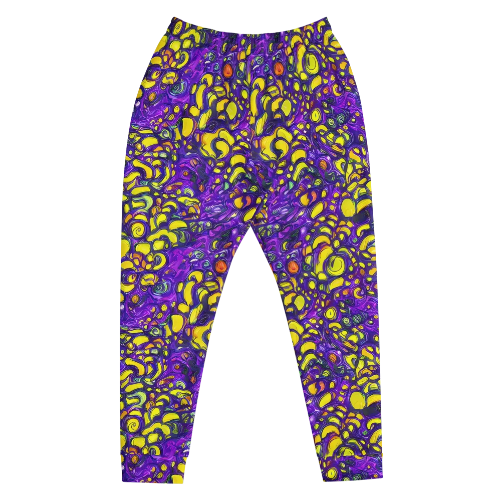 Lemon Labyrinth on Men's Joggers — Front
