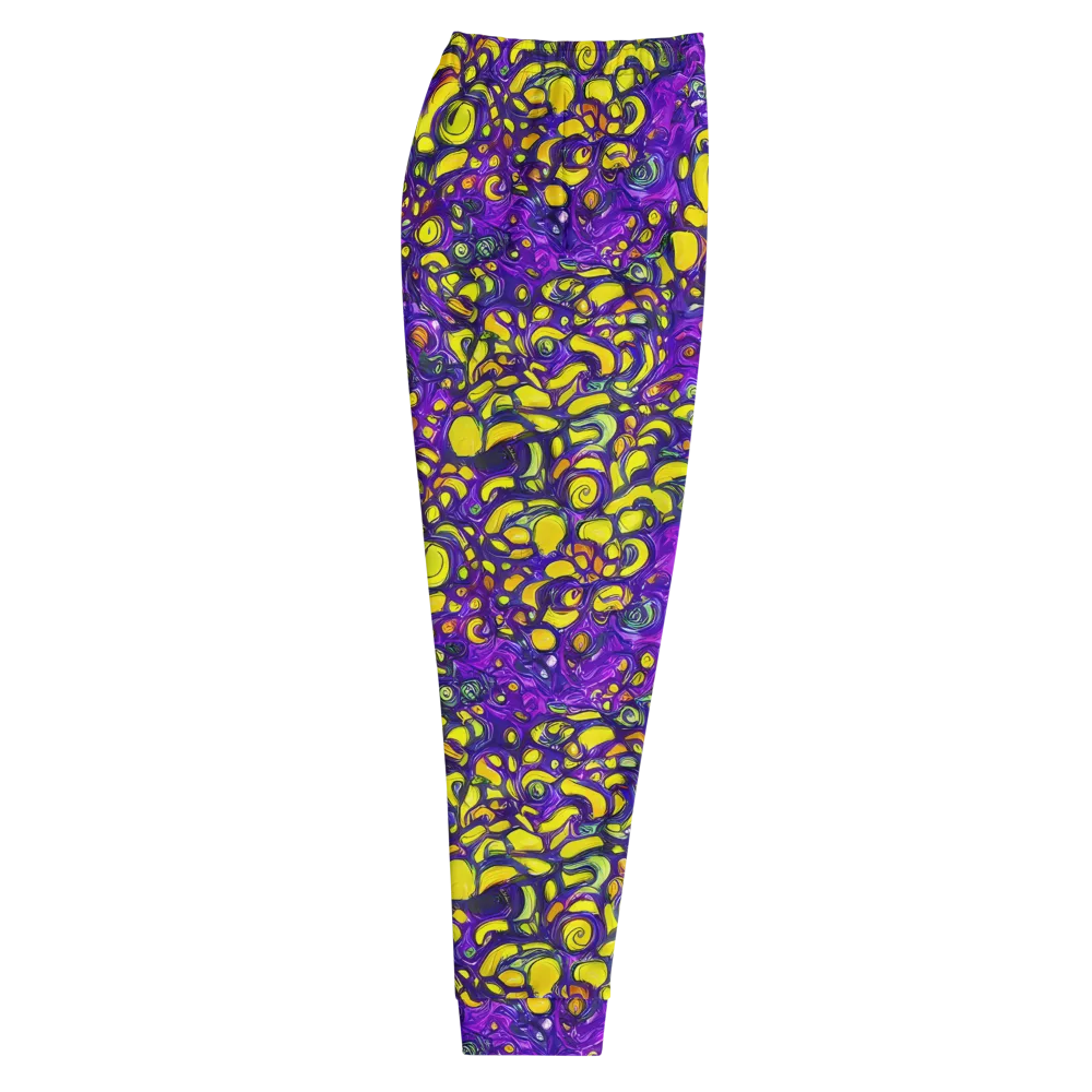 Lemon Labyrinth on Men's Joggers — Right