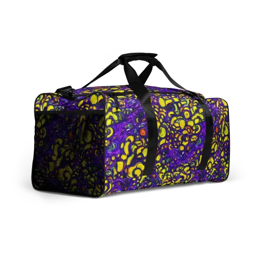 Lemon Labyrinth on a Duffle Bag
