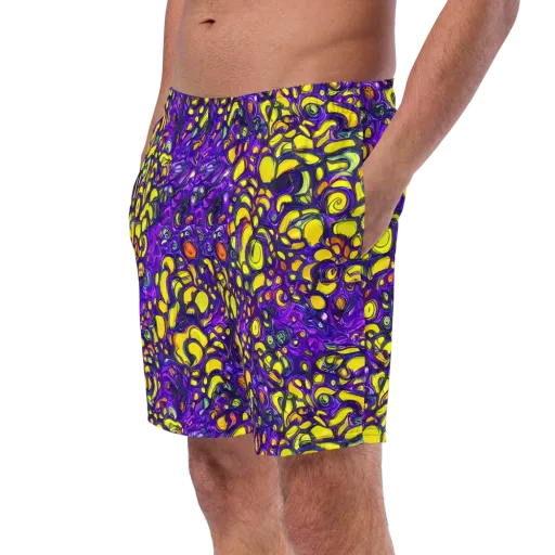 Lemon Labyrinth on a Swim Trunks