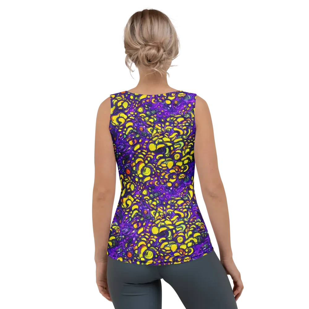 Lemon Labyrinth on Women's Tank Top — Back