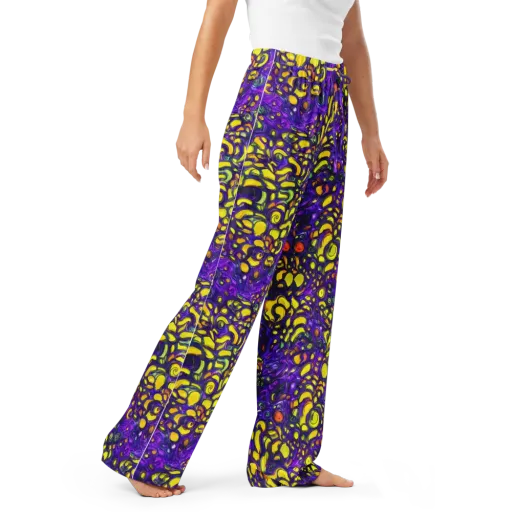 Lemon Labyrinth on a Women's Pajama Pants