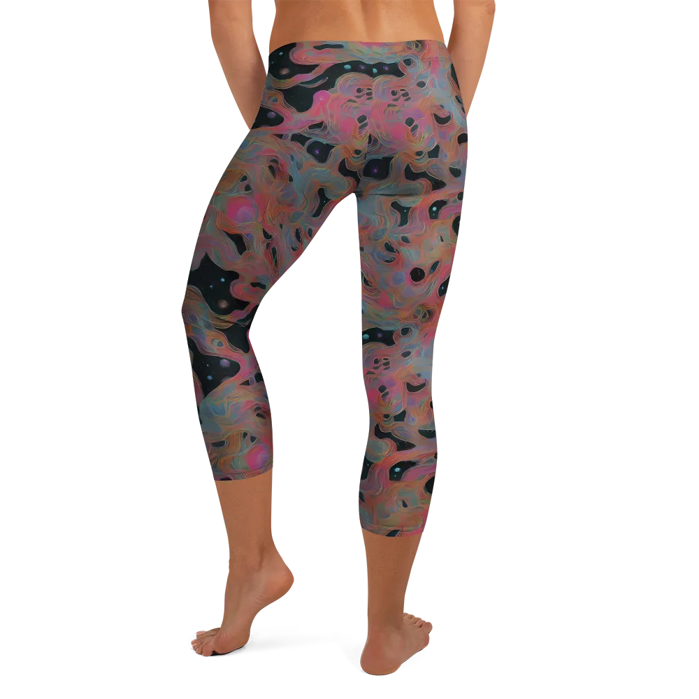 Planetary Drift on Capri Leggings — Back
