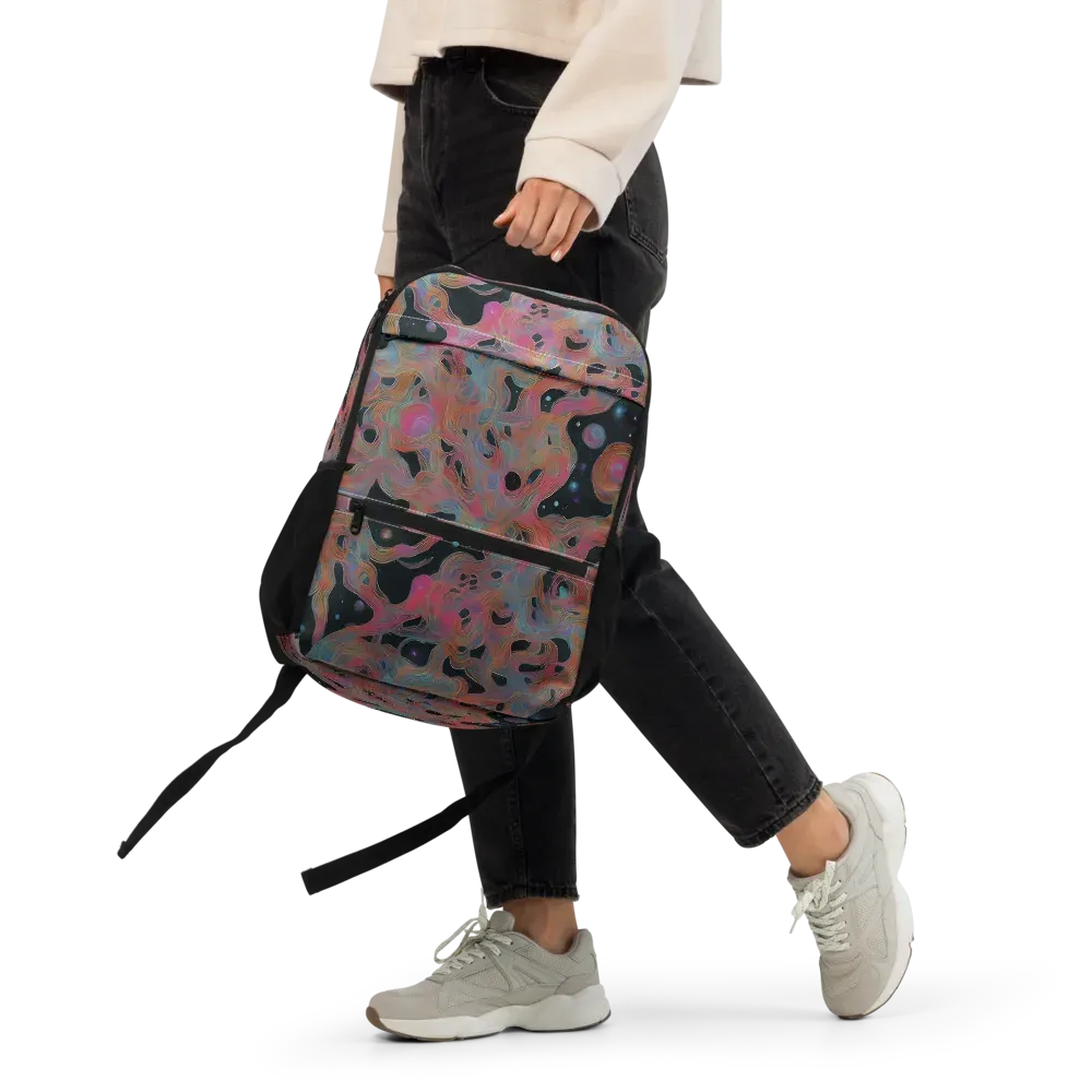 Planetary Drift on Utility Backpack — Front