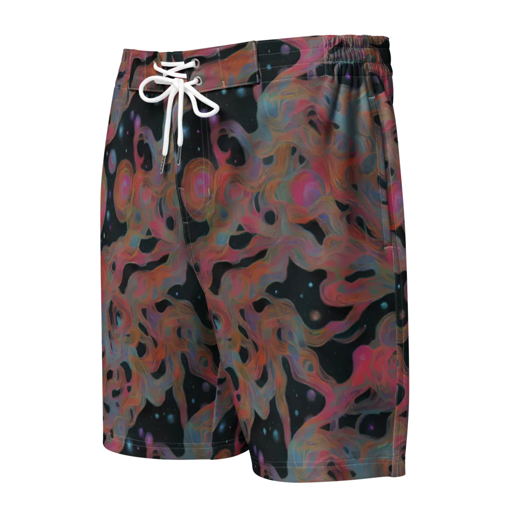 Planetary Drift on Men's Board Shorts — Front