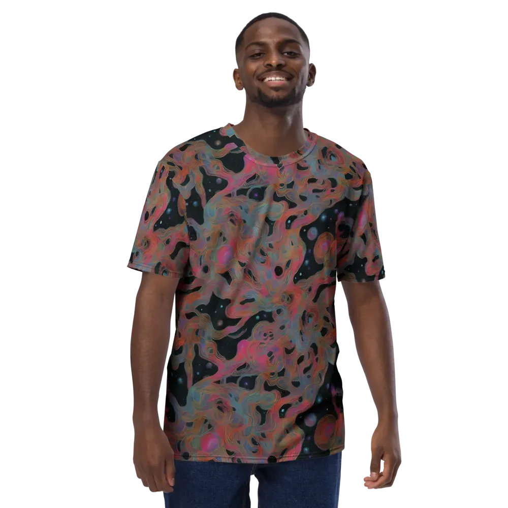 Planetary Drift on Men's Crew Neck T-Shirt — Front