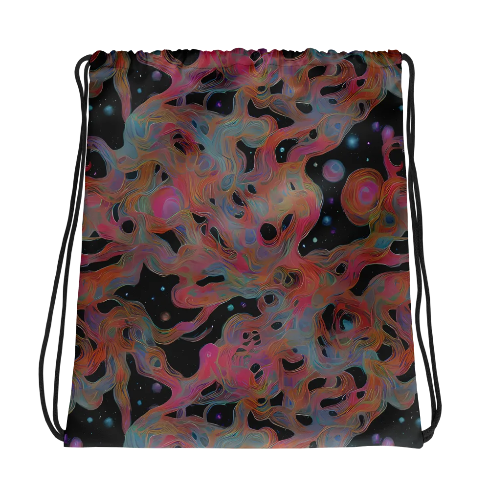 Planetary Drift on Drawstring Bag — Photo