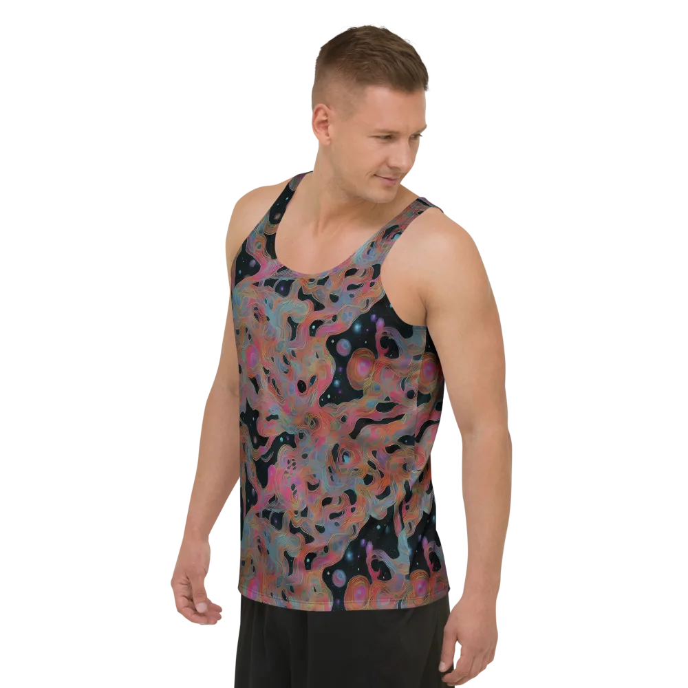 Planetary Drift on Men's Tank Top — Left Front
