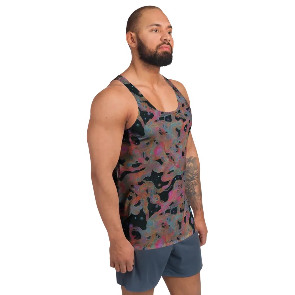 Planetary Drift on Men's Tank Top — Right Front