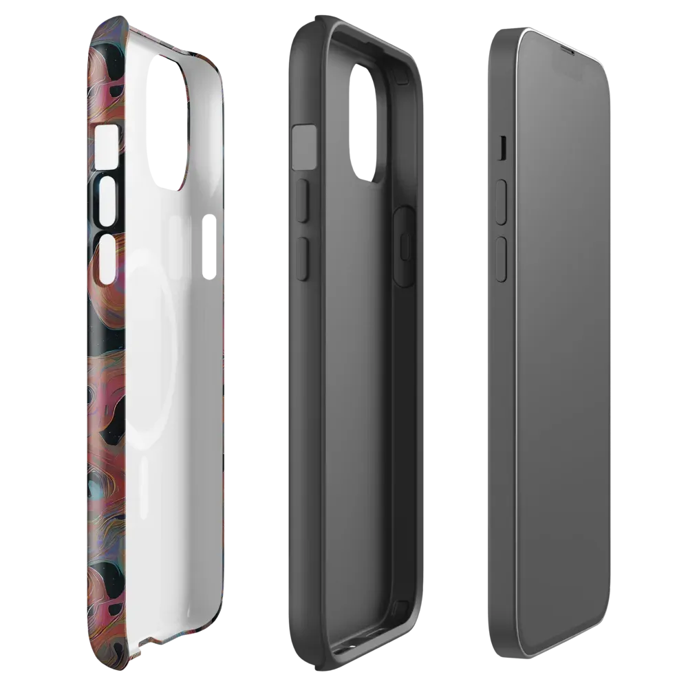 Planetary Drift on MagSafe Tough Case for iPhone® — Front