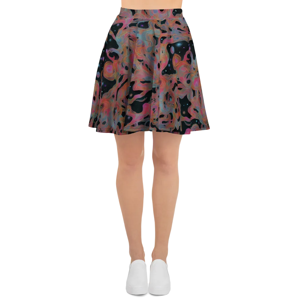 Planetary Drift on Skater Skirt — Front