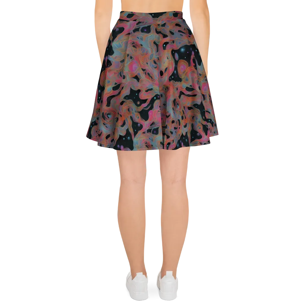 Planetary Drift on Skater Skirt — Back