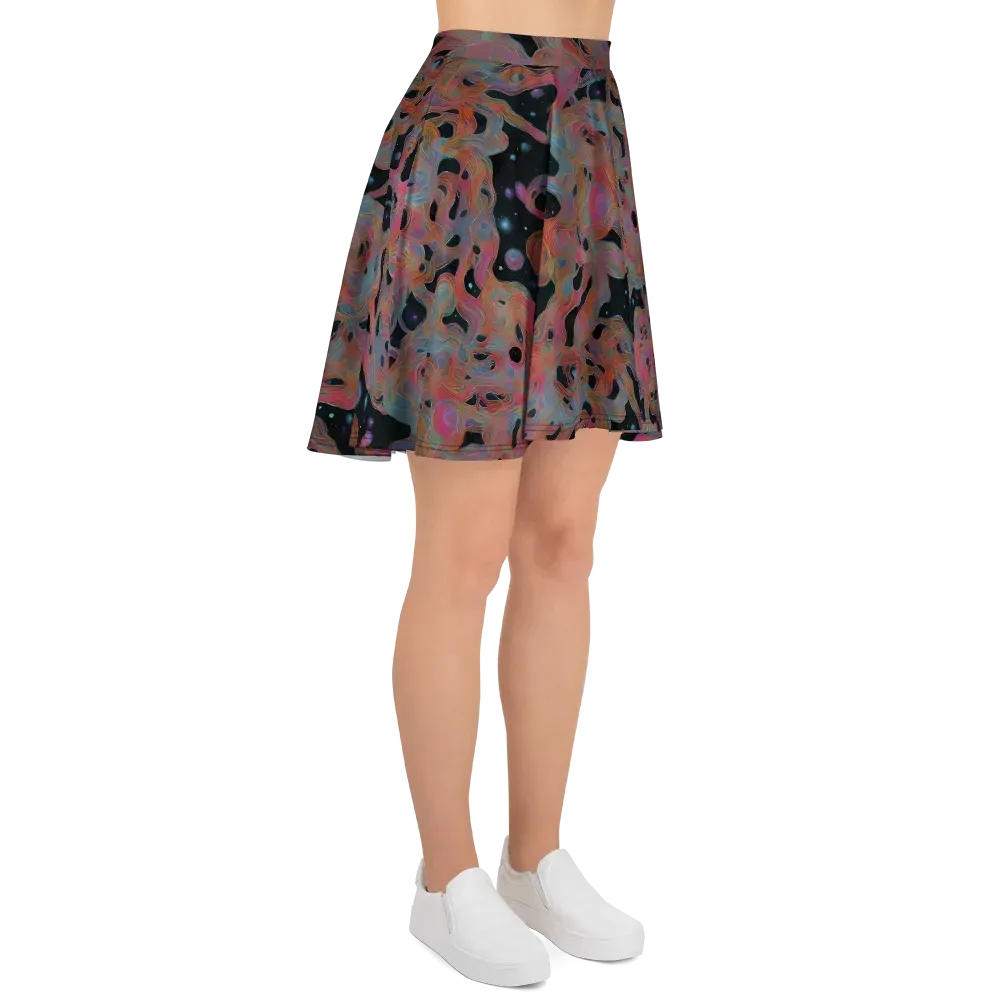 Planetary Drift on Skater Skirt — Right