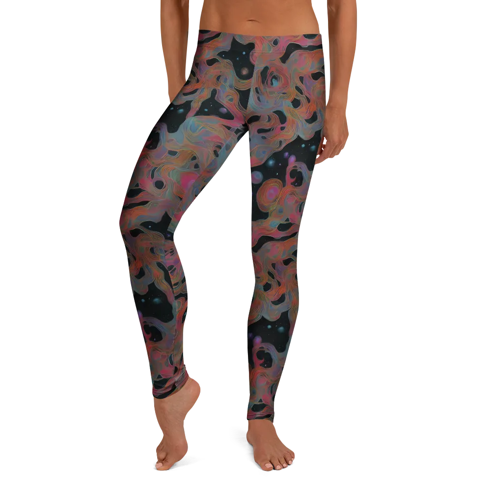 Planetary Drift on Leggings — Front
