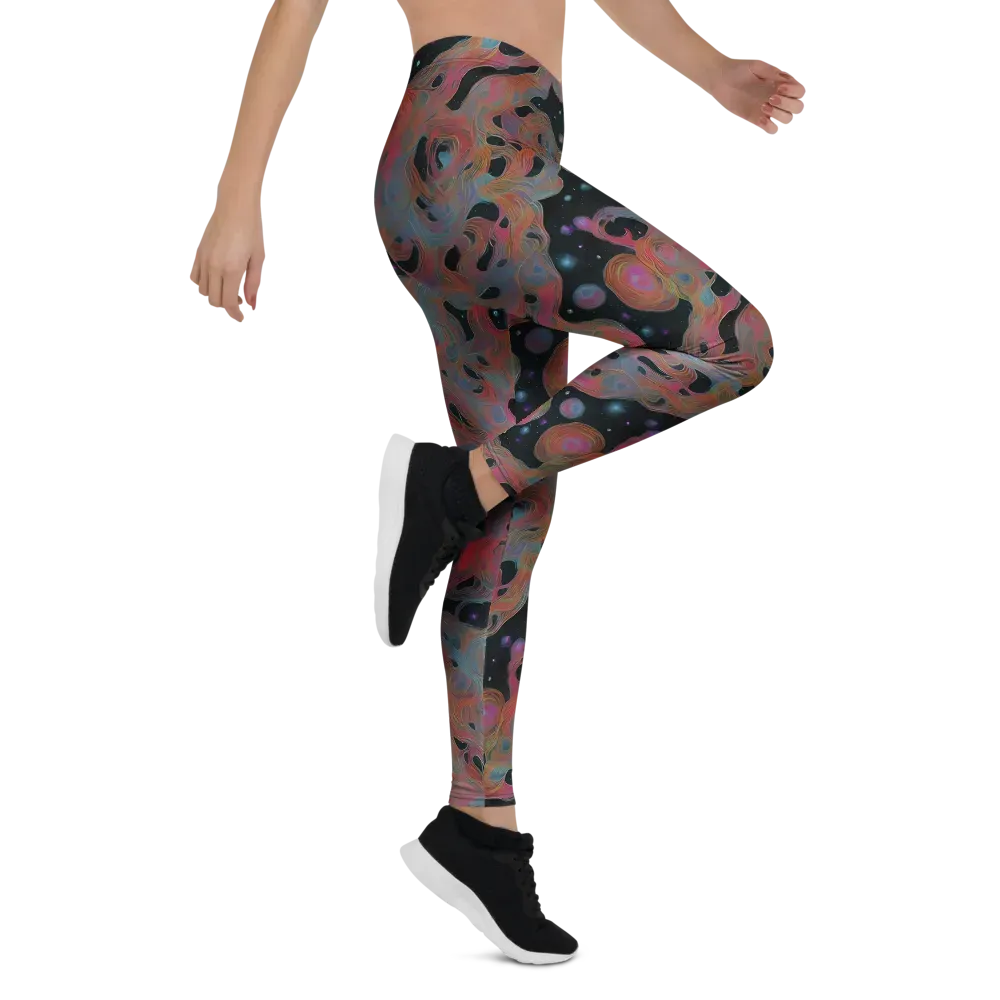 Planetary Drift on Leggings — Right