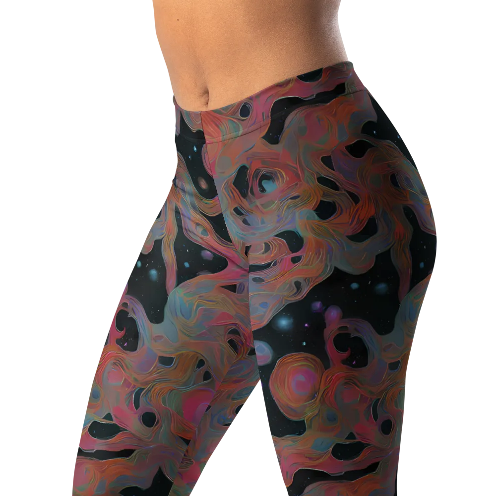 Planetary Drift on Leggings — Left Front
