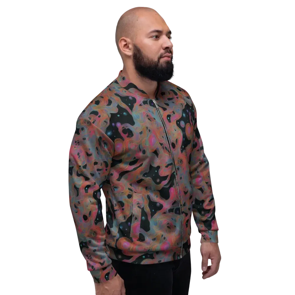 Planetary Drift on Bomber Jacket — Right