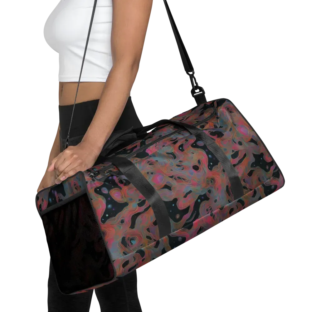 Planetary Drift on Duffle Bag — Front