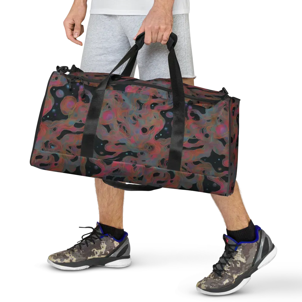 Planetary Drift on Duffle Bag — Front