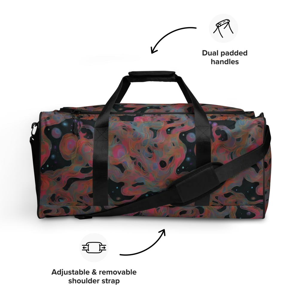 Planetary Drift on Duffle Bag — Front