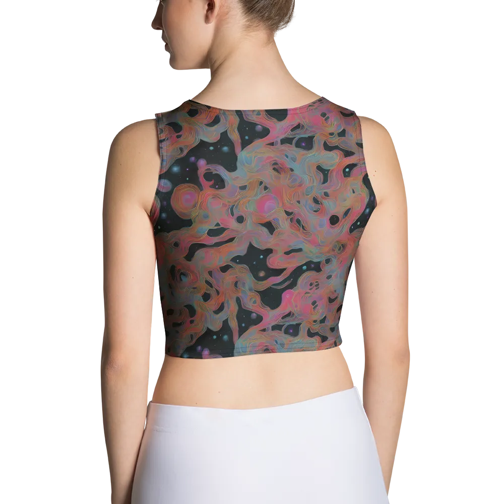 Planetary Drift on Crop Top — Back
