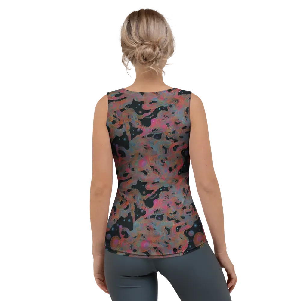 Planetary Drift on Women's Tank Top — Back
