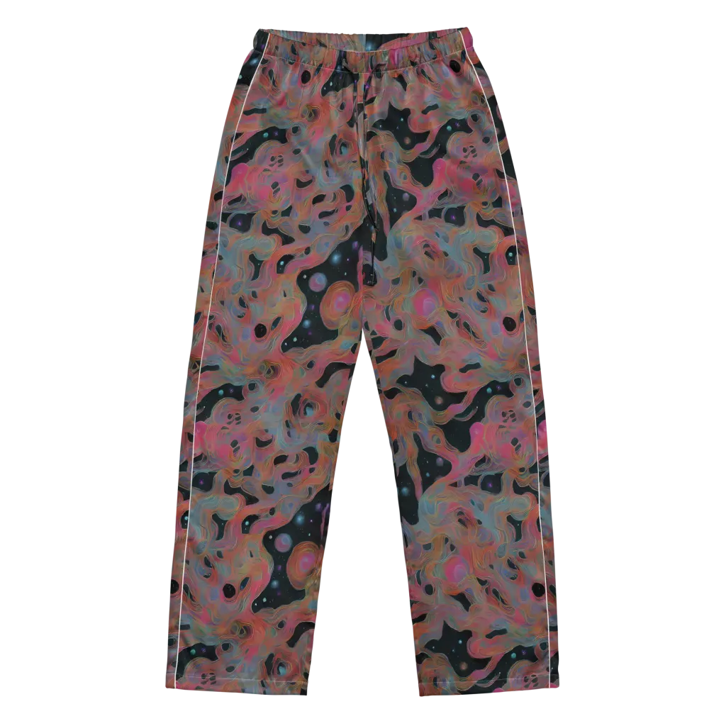 Planetary Drift on Women's Pajama Pants — Front