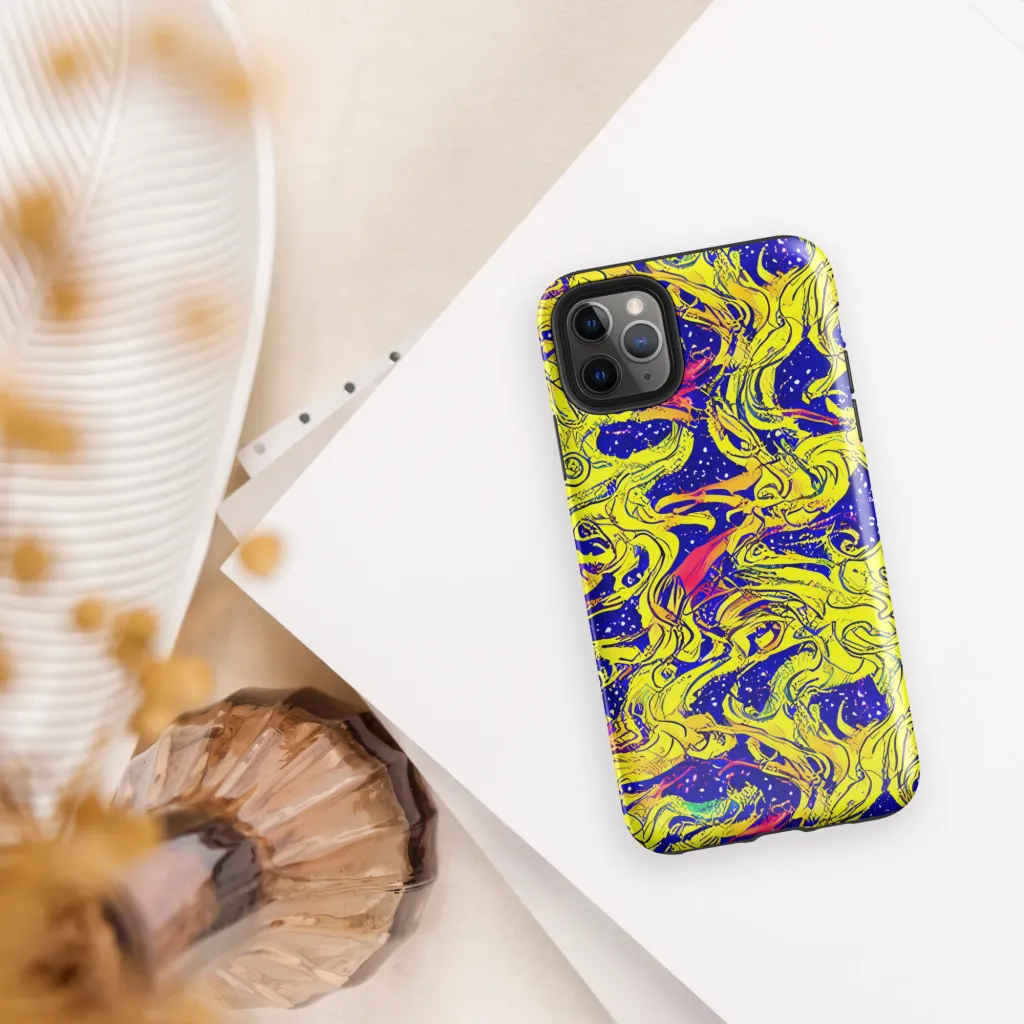 Skeletal Voltage on Tough Case for iPhone® — Front