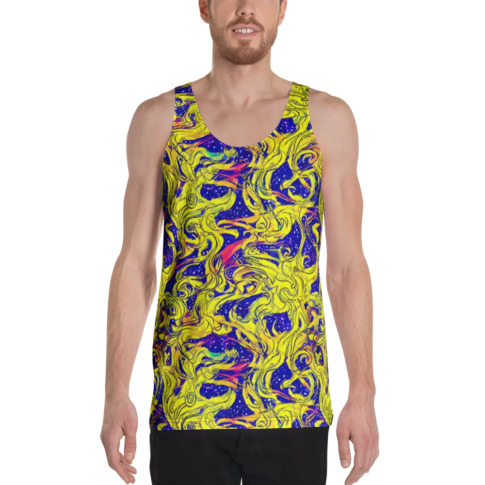 Skeletal Voltage on Men's Tank Top — Front
